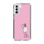 スリムプロテクションケース［ おがわじゅり×デイリー×caseplay - 白毛 - ピンク ］