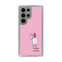 スリムプロテクションケース［ おがわじゅり×デイリー×caseplay - 白毛 - ピンク ］