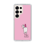 スリムプロテクションケース［ おがわじゅり×デイリー×caseplay - 白毛 - ピンク ］