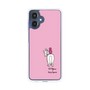スリムプロテクションケース［ おがわじゅり×デイリー×caseplay - 白毛 - ピンク ］