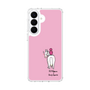 スリムプロテクションケース［ おがわじゅり×デイリー×caseplay - 白毛 - ピンク ］