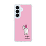 スリムプロテクションケース［ おがわじゅり×デイリー×caseplay - 白毛 - ピンク ］