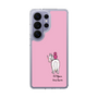 スリムプロテクションケース［ おがわじゅり×デイリー×caseplay - 白毛 - ピンク ］