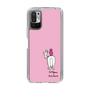 スリムプロテクションケース［ おがわじゅり×デイリー×caseplay - 白毛 - ピンク ］