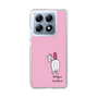 スリムプロテクションケース［ おがわじゅり×デイリー×caseplay - 白毛 - ピンク ］