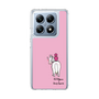 スリムプロテクションケース［ おがわじゅり×デイリー×caseplay - 白毛 - ピンク ］
