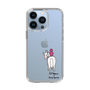 スリムプロテクションケース［ おがわじゅり×デイリー×caseplay - 白毛 ］
