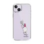 スリムプロテクションケース［ おがわじゅり×デイリー×caseplay - 白毛 ］