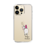 スリムプロテクションケース［ おがわじゅり×デイリー×caseplay - 白毛 ］