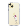 スリムプロテクションケース［ おがわじゅり×デイリー×caseplay - 白毛 ］