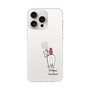 スリムプロテクションケース［ おがわじゅり×デイリー×caseplay - 白毛 ］