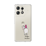 スリムプロテクションケース［ おがわじゅり×デイリー×caseplay - 白毛 ］