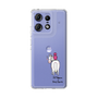 スリムプロテクションケース［ おがわじゅり×デイリー×caseplay - 白毛 ］