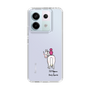 スリムプロテクションケース［ おがわじゅり×デイリー×caseplay - 白毛 ］