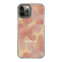 スリムプロテクションケース［ FURLA - FLOWER VELATO-01 ］