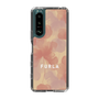 スリムプロテクションケース［ FURLA - FLOWER VELATO-01 ］