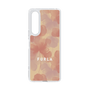 スリムプロテクションケース［ FURLA - FLOWER VELATO-01 ］