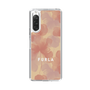 スリムプロテクションケース［ FURLA - FLOWER VELATO-01 ］
