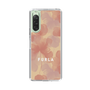 スリムプロテクションケース［ FURLA - FLOWER VELATO-01 ］