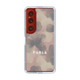 スリムプロテクションケース［ FURLA - FLOWER VELATO-02 ］