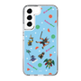 スリムプロテクションケース［ ポンコツクエスト - 夏休み - 総柄 - ブルー ］
