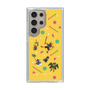 スリムプロテクションケース［ ポンコツクエスト - 夏休み - 総柄 - イエロー ］