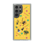 スリムプロテクションケース［ ポンコツクエスト - 夏休み - 総柄 - イエロー ］