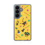 スリムプロテクションケース［ ポンコツクエスト - 夏休み - 総柄 - イエロー ］