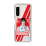 スリムプロテクションケース［ STU48 - インスタントフォト風デザイン - 甲斐心愛 ］