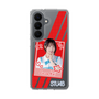 スリムプロテクションケース［ STU48 - インスタントフォト風デザイン - 甲斐心愛 ］