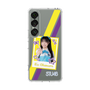スリムプロテクションケース［ STU48 - インスタントフォト風デザイン - 岡村梨央 ］