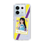 スリムプロテクションケース［ STU48 - インスタントフォト風デザイン - 岡村梨央 ］