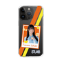 スリムプロテクションケース［ STU48 - インスタントフォト風デザイン - 坂木叶愛 ］