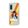 スリムプロテクションケース［ STU48 - インスタントフォト風デザイン - 坂木叶愛 ］