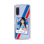 スリムプロテクションケース［ STU48 - インスタントフォト風デザイン - 坂崎愛 ］