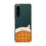 スリムプロテクションケース［ マンガデザイナーズラボ - 推しを休ませるスマホケース - オレンジ ］