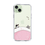スリムプロテクションケース［ マンガデザイナーズラボ - 推しを休ませるスマホケース - ピンク1 ］