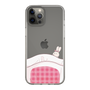スリムプロテクションケース［ マンガデザイナーズラボ - 推しを休ませるスマホケース - ピンク2 ］