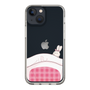 スリムプロテクションケース［ マンガデザイナーズラボ - 推しを休ませるスマホケース - ピンク2 ］