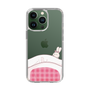 スリムプロテクションケース［ マンガデザイナーズラボ - 推しを休ませるスマホケース - ピンク2 ］