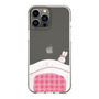 スリムプロテクションケース［ マンガデザイナーズラボ - 推しを休ませるスマホケース - ピンク2 ］