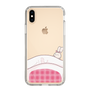 スリムプロテクションケース［ マンガデザイナーズラボ - 推しを休ませるスマホケース - ピンク2 ］