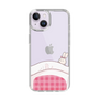 スリムプロテクションケース［ マンガデザイナーズラボ - 推しを休ませるスマホケース - ピンク2 ］