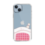 スリムプロテクションケース［ マンガデザイナーズラボ - 推しを休ませるスマホケース - ピンク2 ］