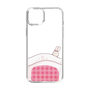 スリムプロテクションケース［ マンガデザイナーズラボ - 推しを休ませるスマホケース - ピンク2 ］