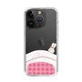 スリムプロテクションケース［ マンガデザイナーズラボ - 推しを休ませるスマホケース - ピンク2 ］