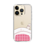 スリムプロテクションケース［ マンガデザイナーズラボ - 推しを休ませるスマホケース - ピンク2 ］