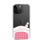 スリムプロテクションケース［ マンガデザイナーズラボ - 推しを休ませるスマホケース - ピンク2 ］