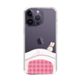 スリムプロテクションケース［ マンガデザイナーズラボ - 推しを休ませるスマホケース - ピンク2 ］