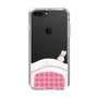 スリムプロテクションケース［ マンガデザイナーズラボ - 推しを休ませるスマホケース - ピンク2 ］